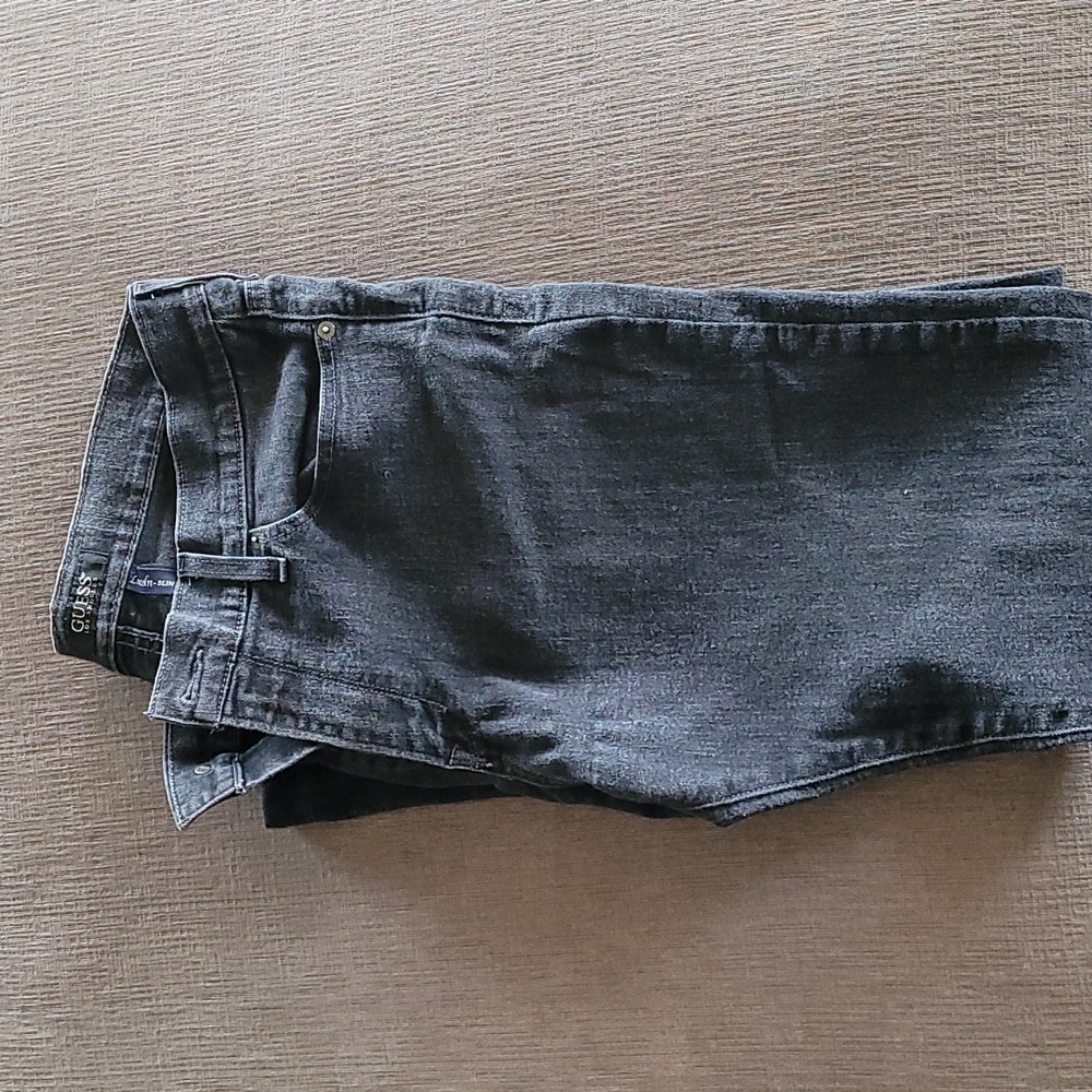 Mens Black Guess Jeans